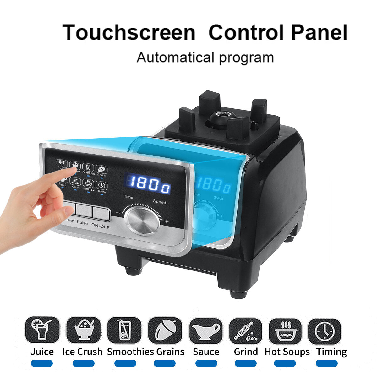 Digital 3hp Bpa Free 2l Automatic Touchpad Professional