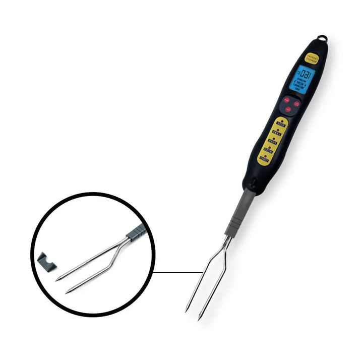 KCH-205 Digital Food Thermometer Electric Wireless Meat Thermometer Kitchen Cooking Thermometer BBQ Stainless Fork Probe