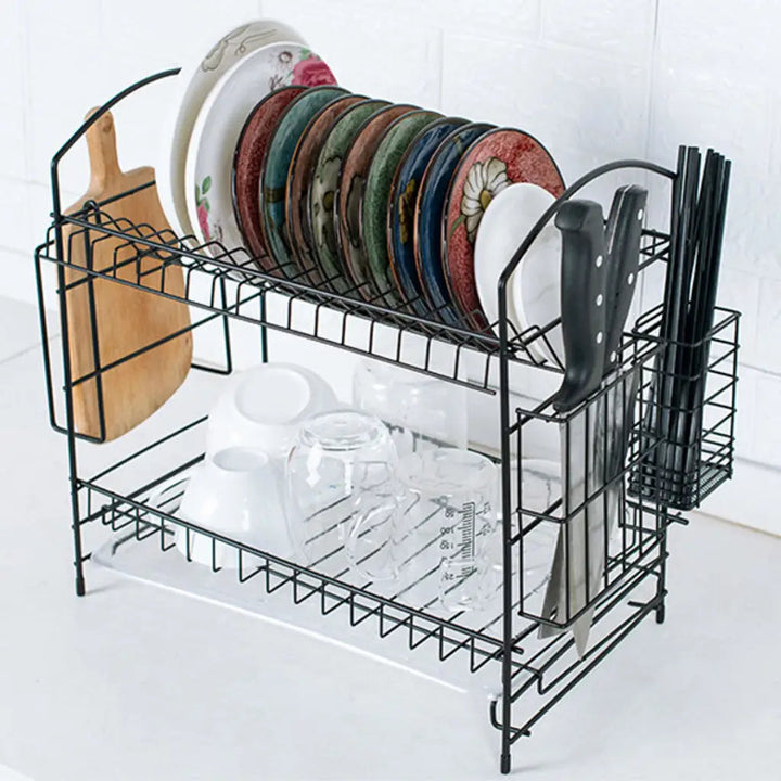 Dish Drainer - Cutlery Shelf Drying Rack