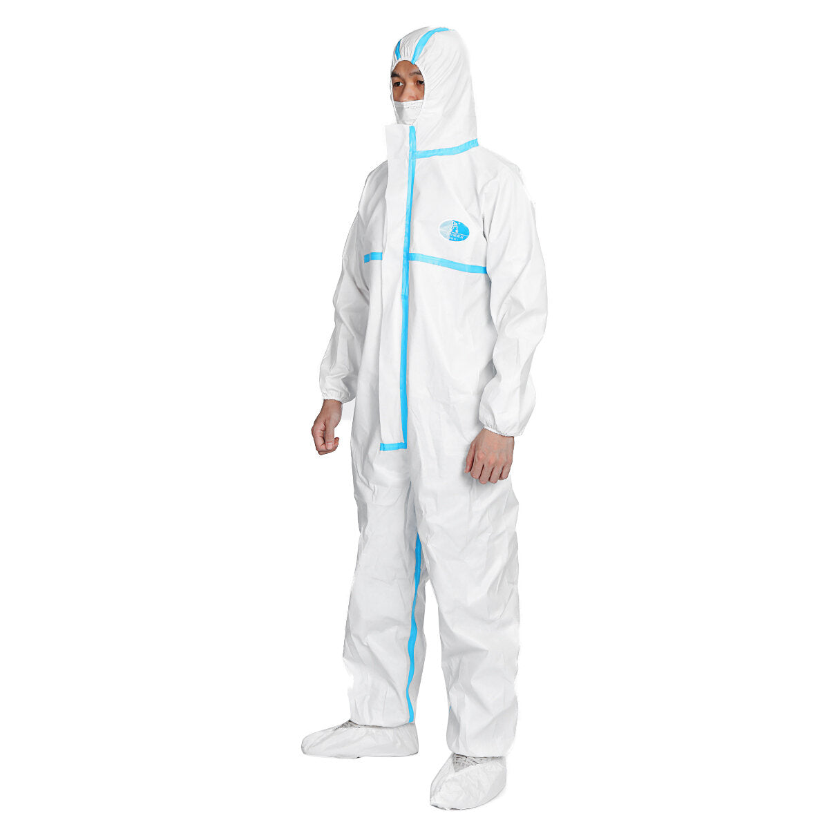 Disposable Waterproof Oil-resistant Protective Coverall For