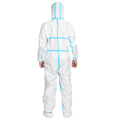 Disposable Waterproof Oil-resistant Protective Coverall For