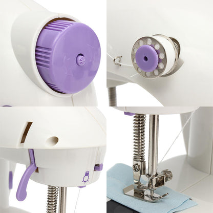 Diy Electric Household Mini Sewing Machine 110/220v Speed