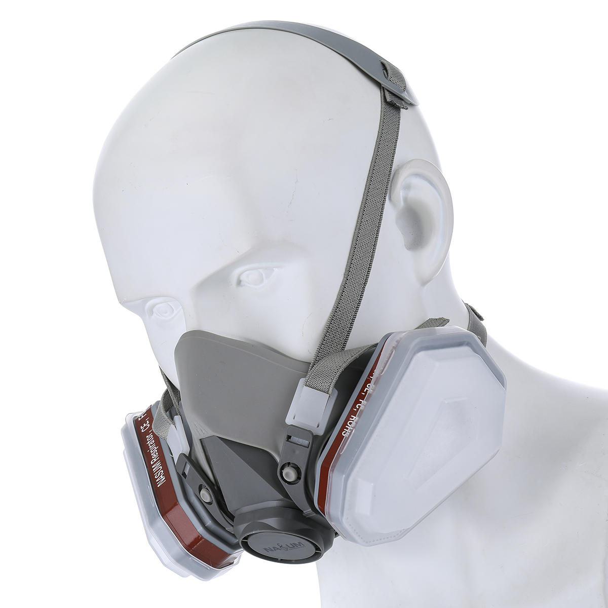 Double Layer Breathing Gas Mask Painting Spraying Respirator