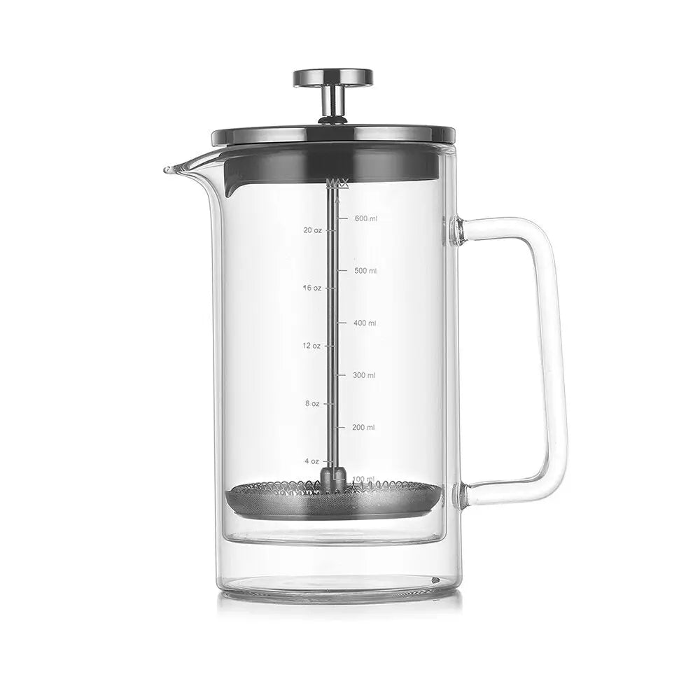 Double Layer French Press Pot - Coffee Filter Teapot