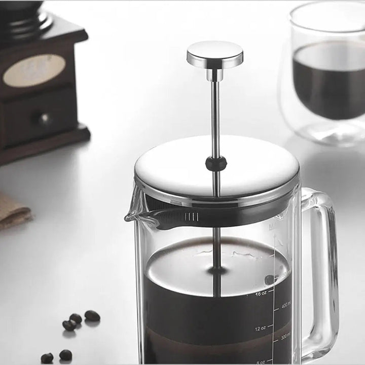 Double Layer French Press Pot - Coffee Filter Teapot