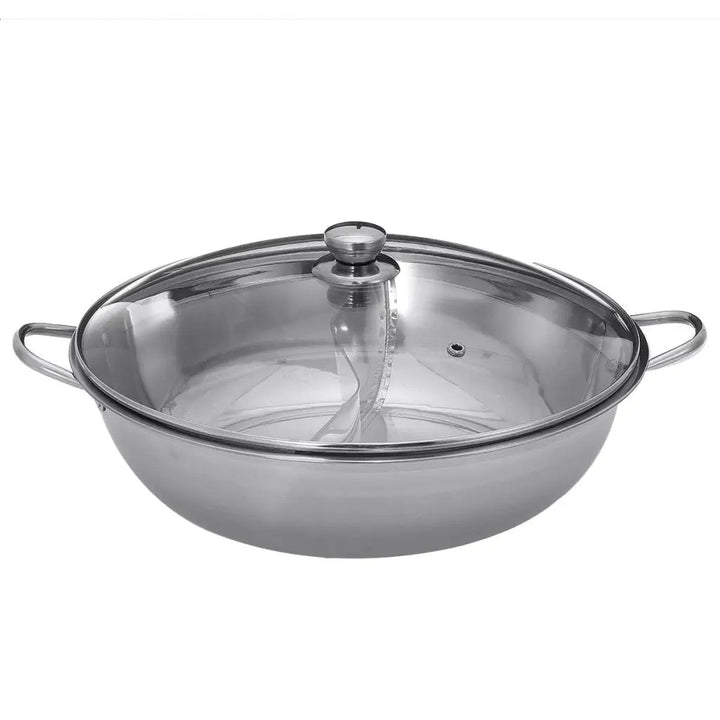 Dual-sided Steel Hot Pot Cookware Induction Ready