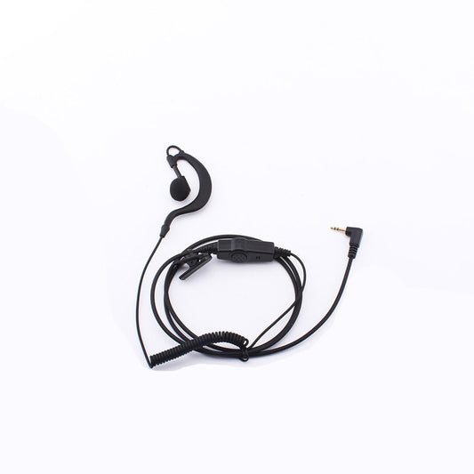 Earphone Intercom Headset Curve Ear Hook