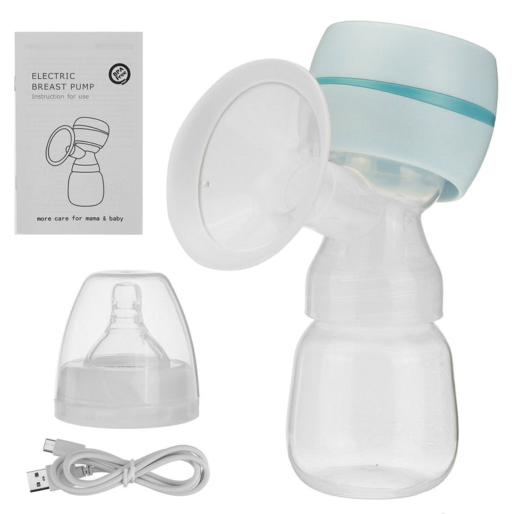 Electric Breast Pump Massager Mute Milk Feeding Collector