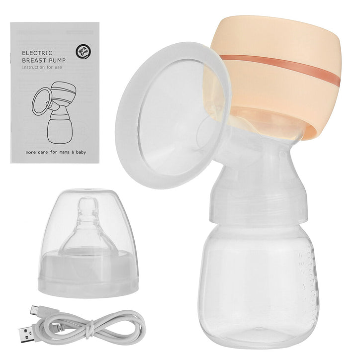 Electric Breast Pump Massager Mute Milk Feeding Collector