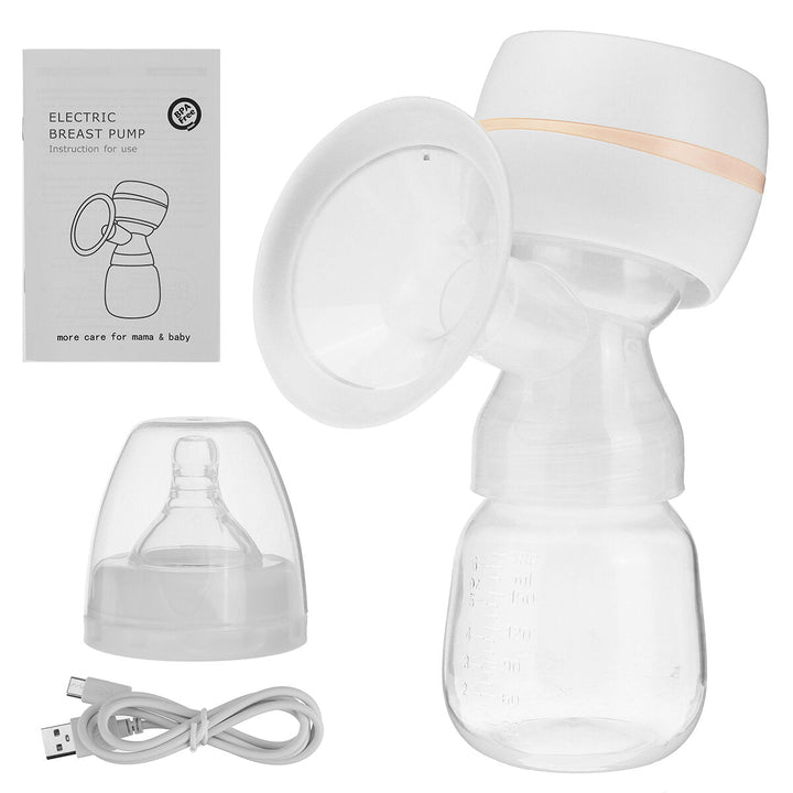 Electric Breast Pump Massager Mute Milk Feeding Collector