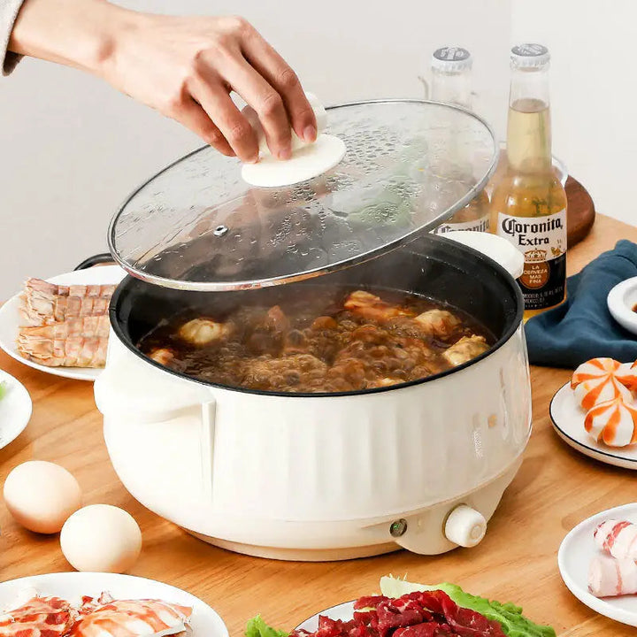Electric Hot Pot Frying Pan Non-stick Cookware