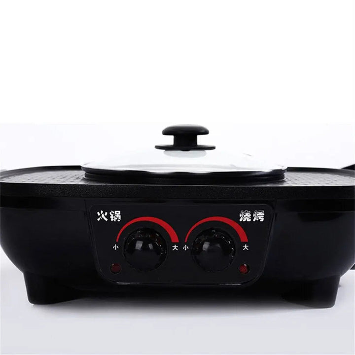 Electric Hot Pot Oven - Non-stick Coating Temp Control