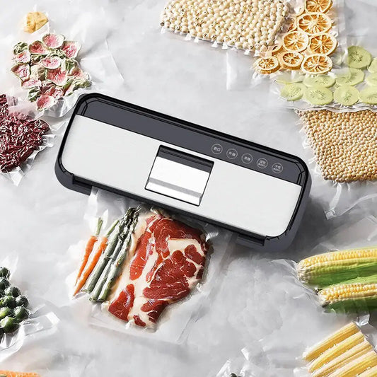 Electric Vacuum Sealer 15pcs Food Saver Bags Commercial