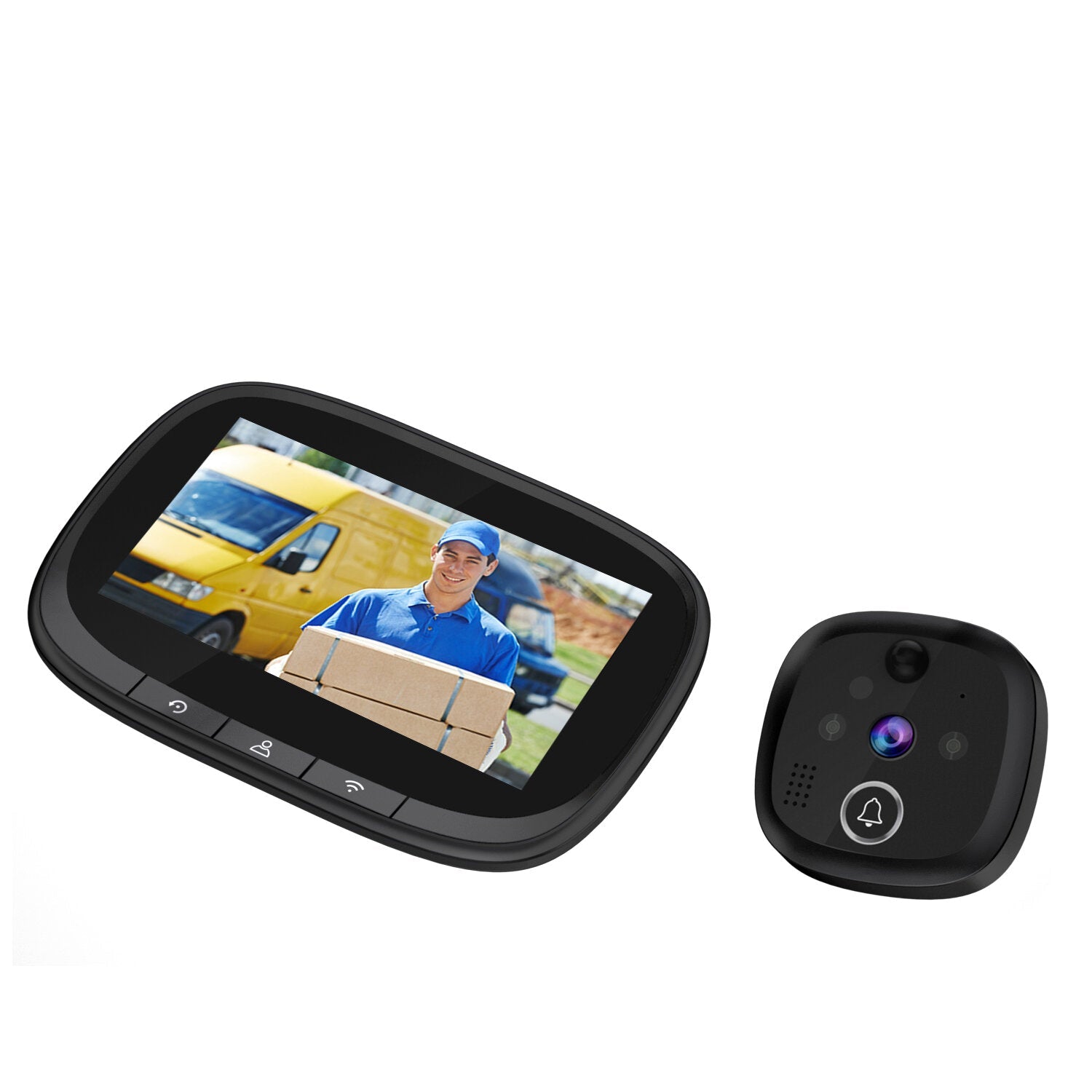 Escam C83 Wireless Doorbell 4.3inch Wifi Ip Door Viewer Hd