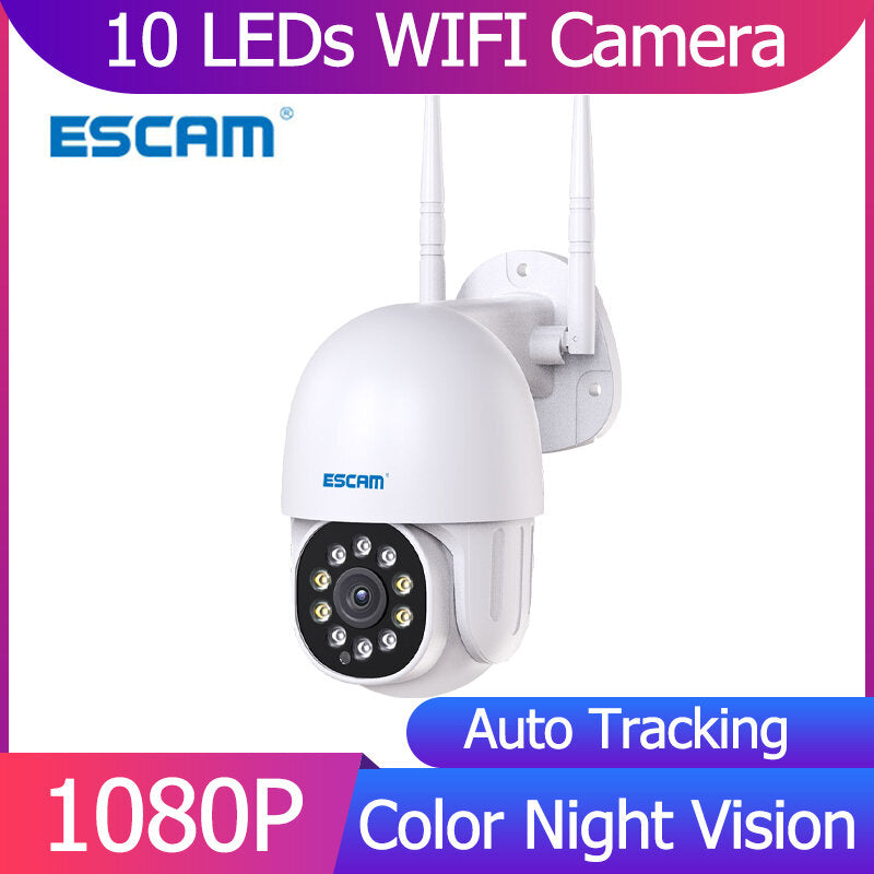 Escam Pt202 1080p Wifi Ip Camera Infrared Night Vision