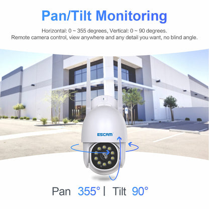 Escam Pt202 1080p Wifi Ip Camera Infrared Night Vision