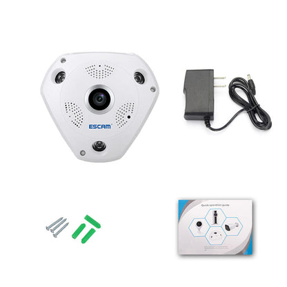 Escam Shark Qp180 960p Ip Wifi Camera 360 Degree Fisheye