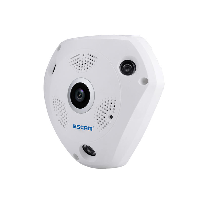 Escam Shark Qp180 960p Ip Wifi Camera 360 Degree Fisheye