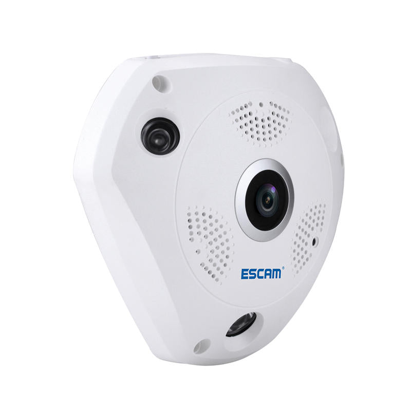 Escam Shark Qp180 960p Ip Wifi Camera 360 Degree Fisheye
