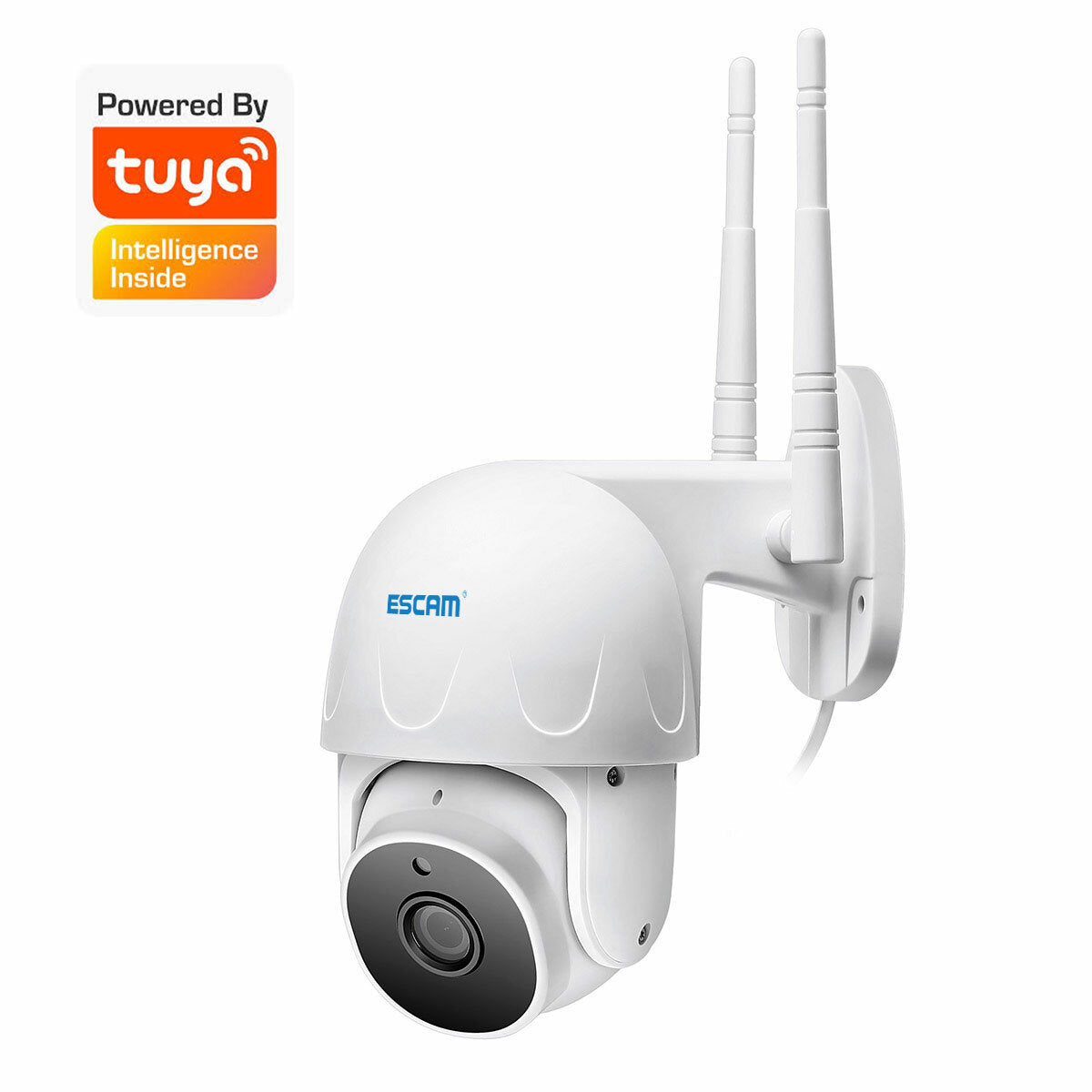 Escam Ty100 Tuya H.265 Wifi Ip Camera 1080p Pan/tilt Outdoor