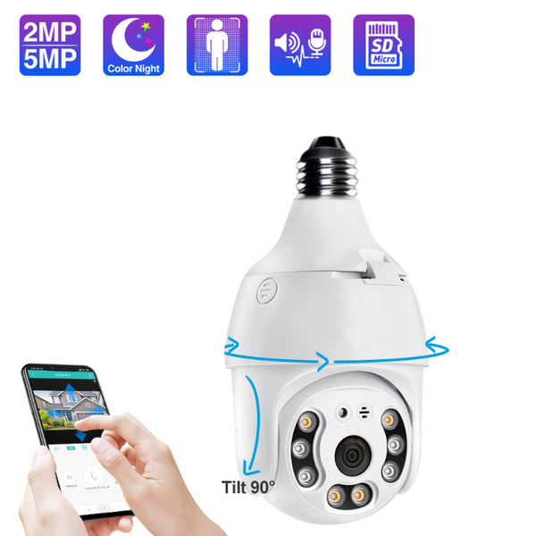 Exq05-2mp 1080p Ip Camera Wifi Wireless Auto Tracking Baby
