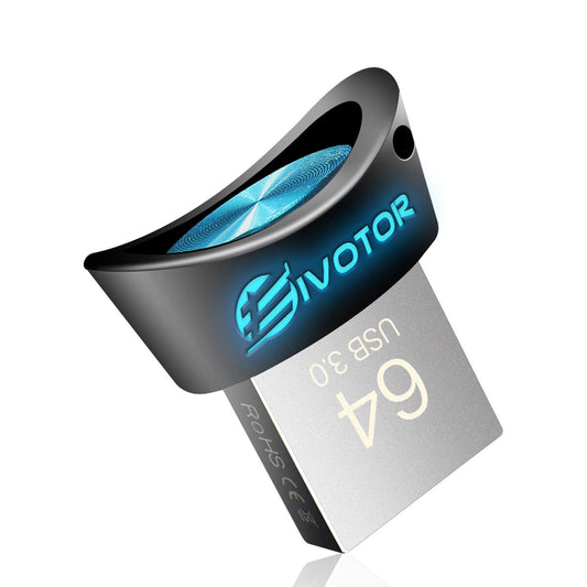 EIVOTOR USB3.0 Flash Drives Waterproof 64G Mini Lighting Pen Drive Memory U Disk