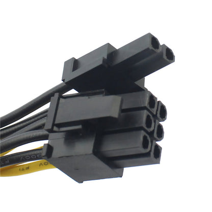 8Pin to Dual 8Pin Graphics Card Modular Power Cable 18AWG PCI-E Power Supply Cable for Antec ECO TP NP Series F19809