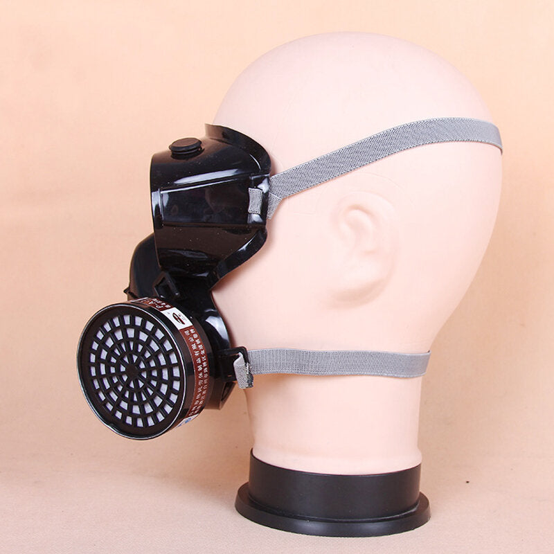 Face Gas Mask Filter Respirator Safety Respiratory Emergency