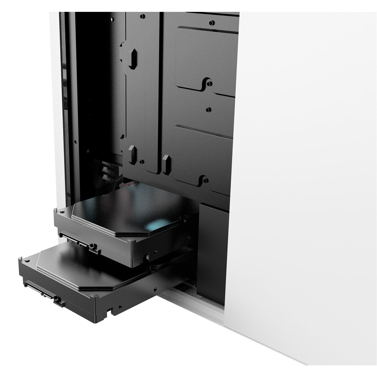GAMEKM Computer Case Mid-Tower ATX/M-ATX/ITX Acrylic Side Panel RGB Gaming Computer PC Case USB 3.0/USB 2.0/HDD/SSD for Desktop PC Computer
