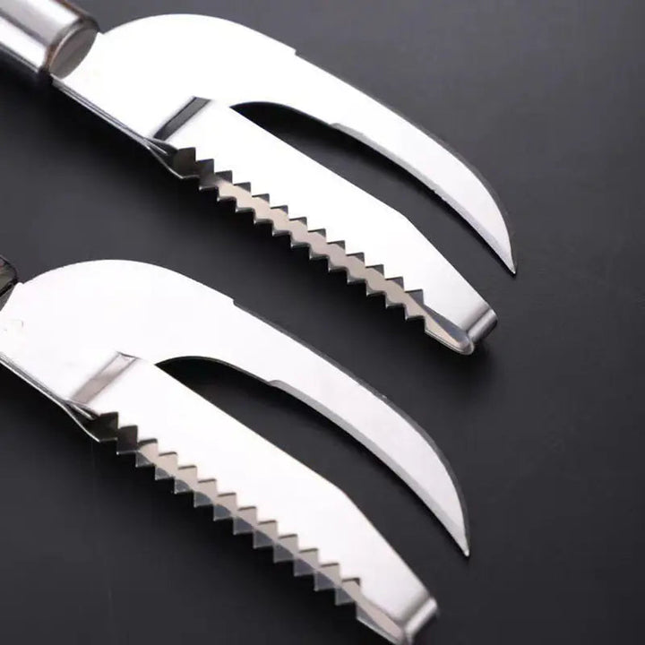 Fish Scale Knife Seafood Cutter Cleaning Peeler Can Opener