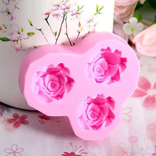 Flower Silicone Fondant Mold - Cake Decorating