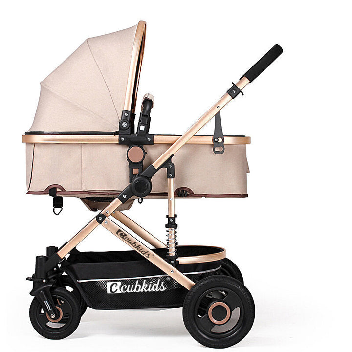 Folding Aluminum Infant Baby Stroller Kids Foldable