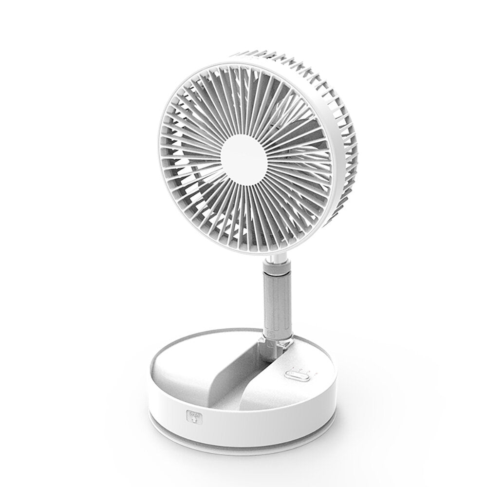Folding Fan Usb Desktop With Remote Control 8 Inches