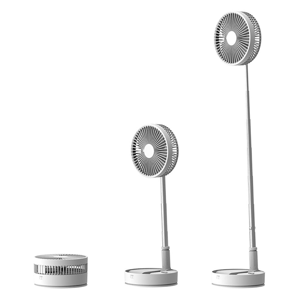 Folding Fan Usb Desktop With Remote Control 8 Inches