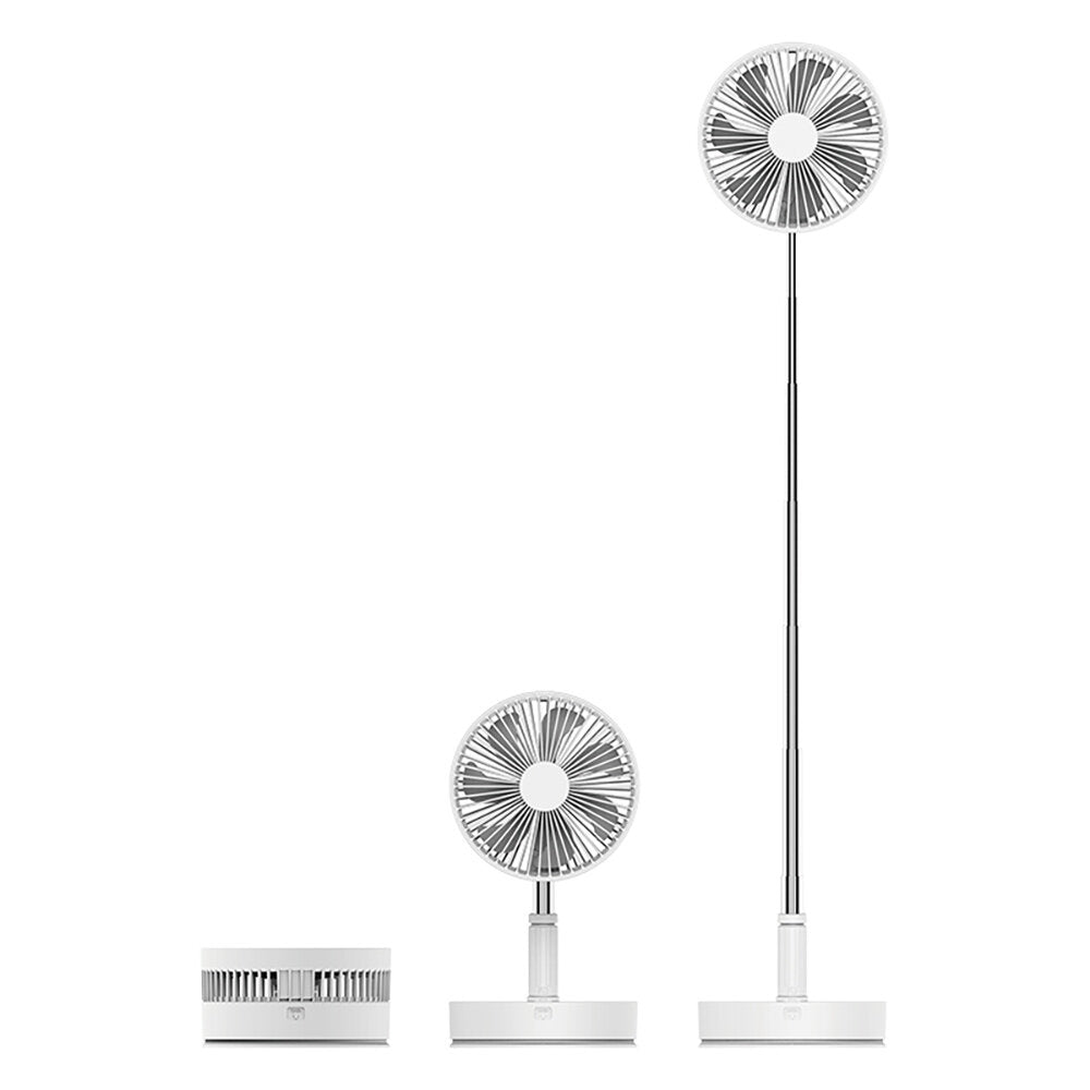 Folding Fan Usb Desktop With Remote Control 8 Inches
