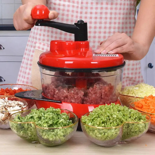 Food Processor Manual Egg Blender Meat Grinder