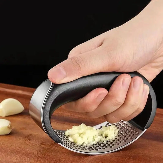 Garlic Press Masher Manual Ring