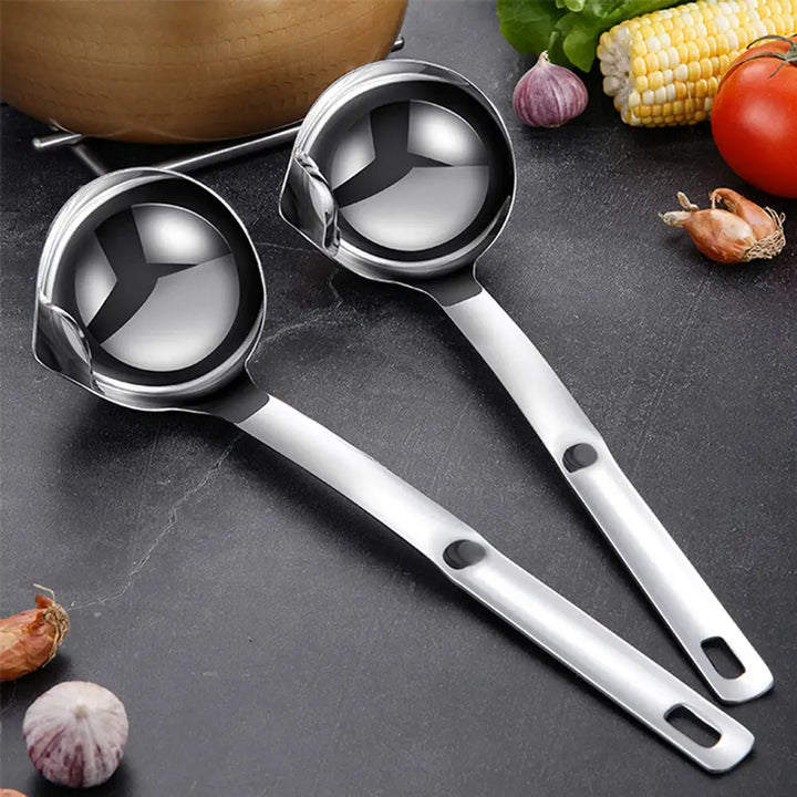 Grease Filter Spoon - Kitchen Accessory Steel