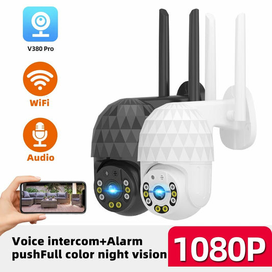 Guudgo 1080p 2mp 8 Led 8x Zoom Outdoor Ptz Ip Camera Cloud