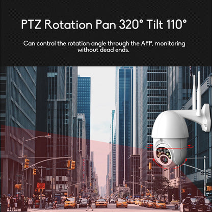 Guudgo 10led 5x Zoom Hd 2mp Ip Security Camera Wifi Wireless