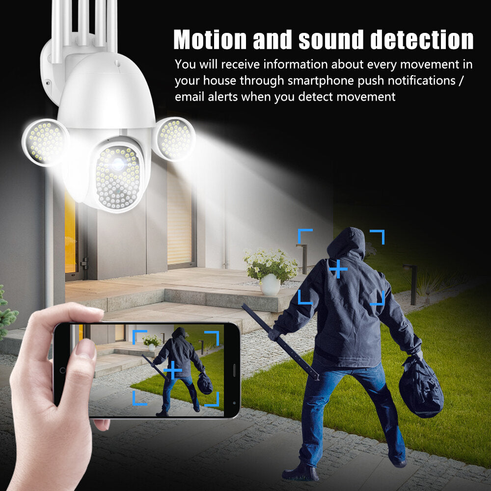 Guudgo 172 Led 1080p 2mp Ip Camera Outdoor Speed Dome