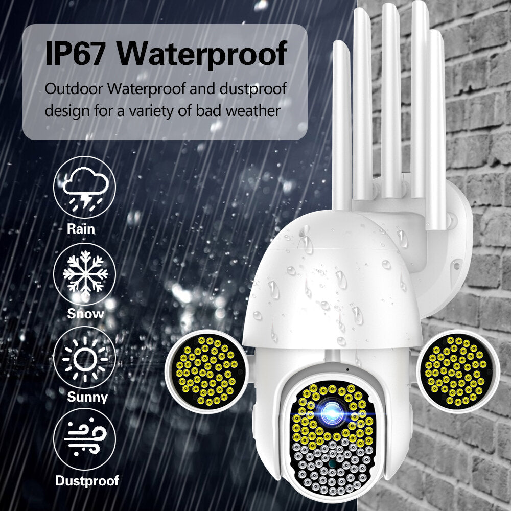 Guudgo 172 Led 1080p 2mp Ip Camera Outdoor Speed Dome