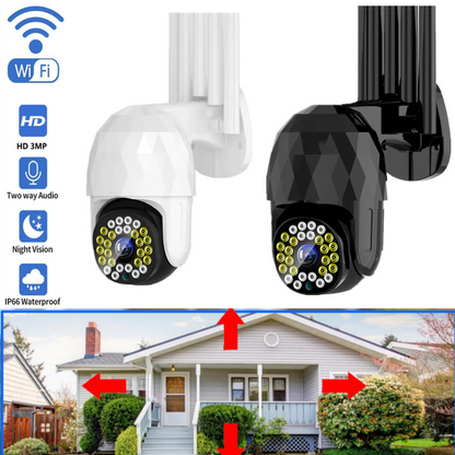 Guudgo 28led 5x Zoom Hd 3mp Ip Security Camera Outdoor Ptz