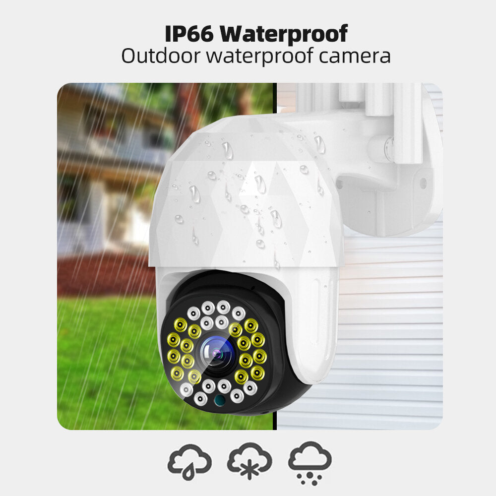 Guudgo 28led 5x Zoom Hd 3mp Ip Security Camera Outdoor Ptz