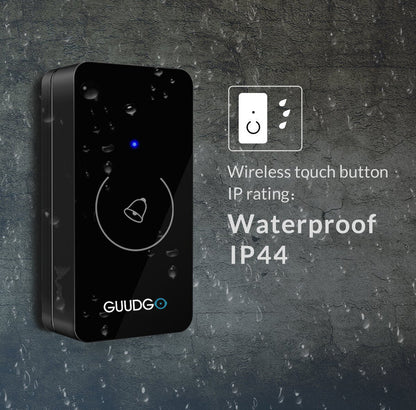 Guudgo Gd-md01 Wireless Touch Screen Music Doorbell Portable