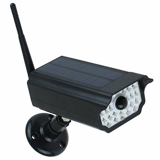 Guudgo Solar Flashing Led Light f Ake Cameras Surveillance
