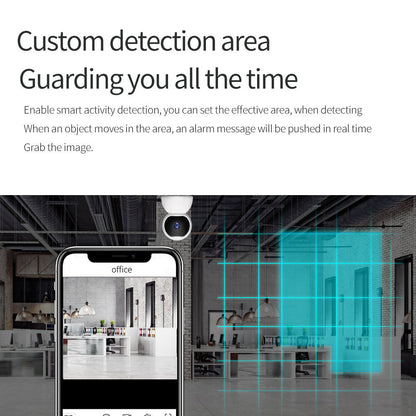 Guudgo Surveillance Camera 1080p Ip Smart Wifi 360 Angle