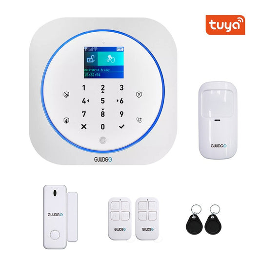 Guudgo Tuya App Smart Wifi Gsm Home Security Alarm System