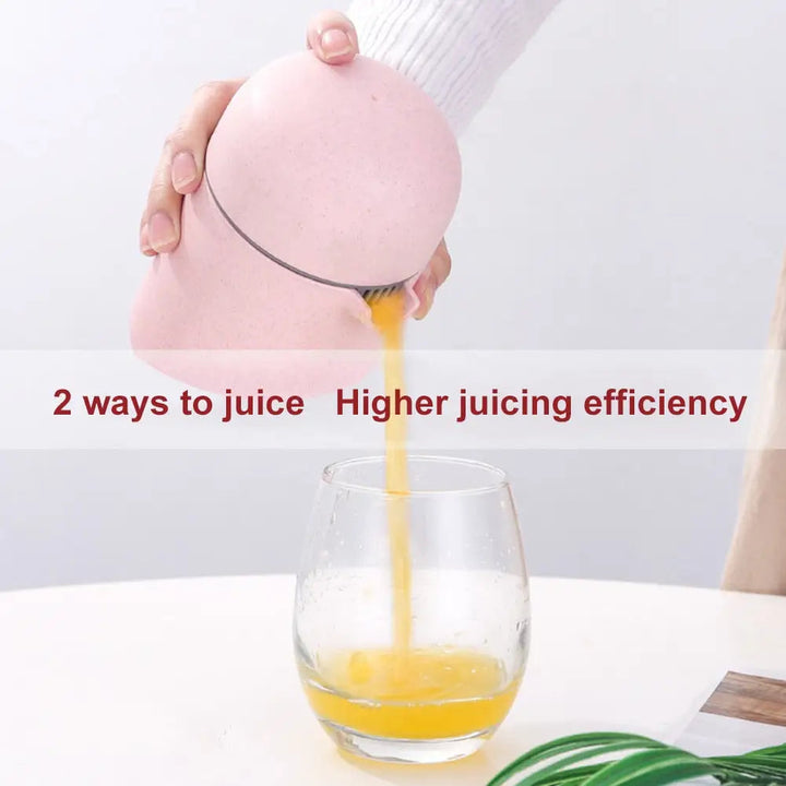 Hand Fruit Juicer Citrus Squeezer Rotation Press Reamer