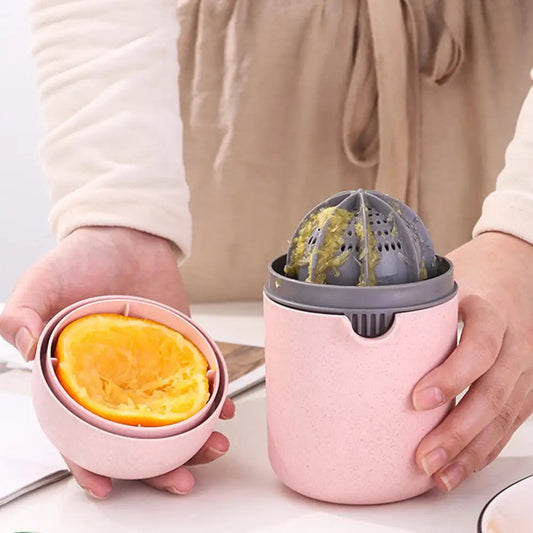 Hand Fruit Juicer Citrus Squeezer Rotation Press Reamer